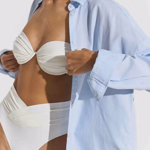 Seaquelle - Seaside Oxford Shirt (Oxford Blue)