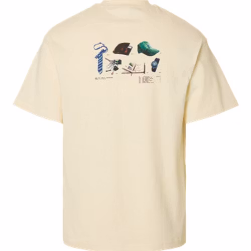 Selected Homme - SLHRELAXKAI PRINT ACCESSORIES SS O-NECK TEE (White)