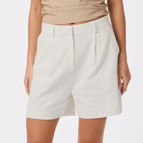 Neo Noir - Sega Ramie Shorts (Offwhite)