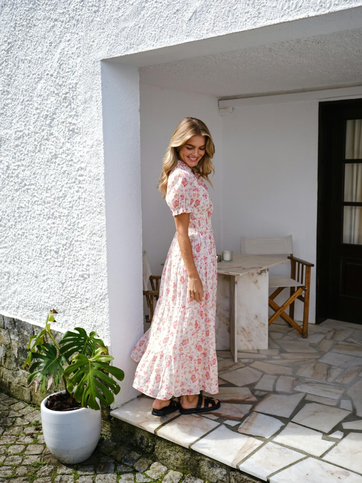 Neo Noir - Kanza Soft Rosey Dress (Rose)
