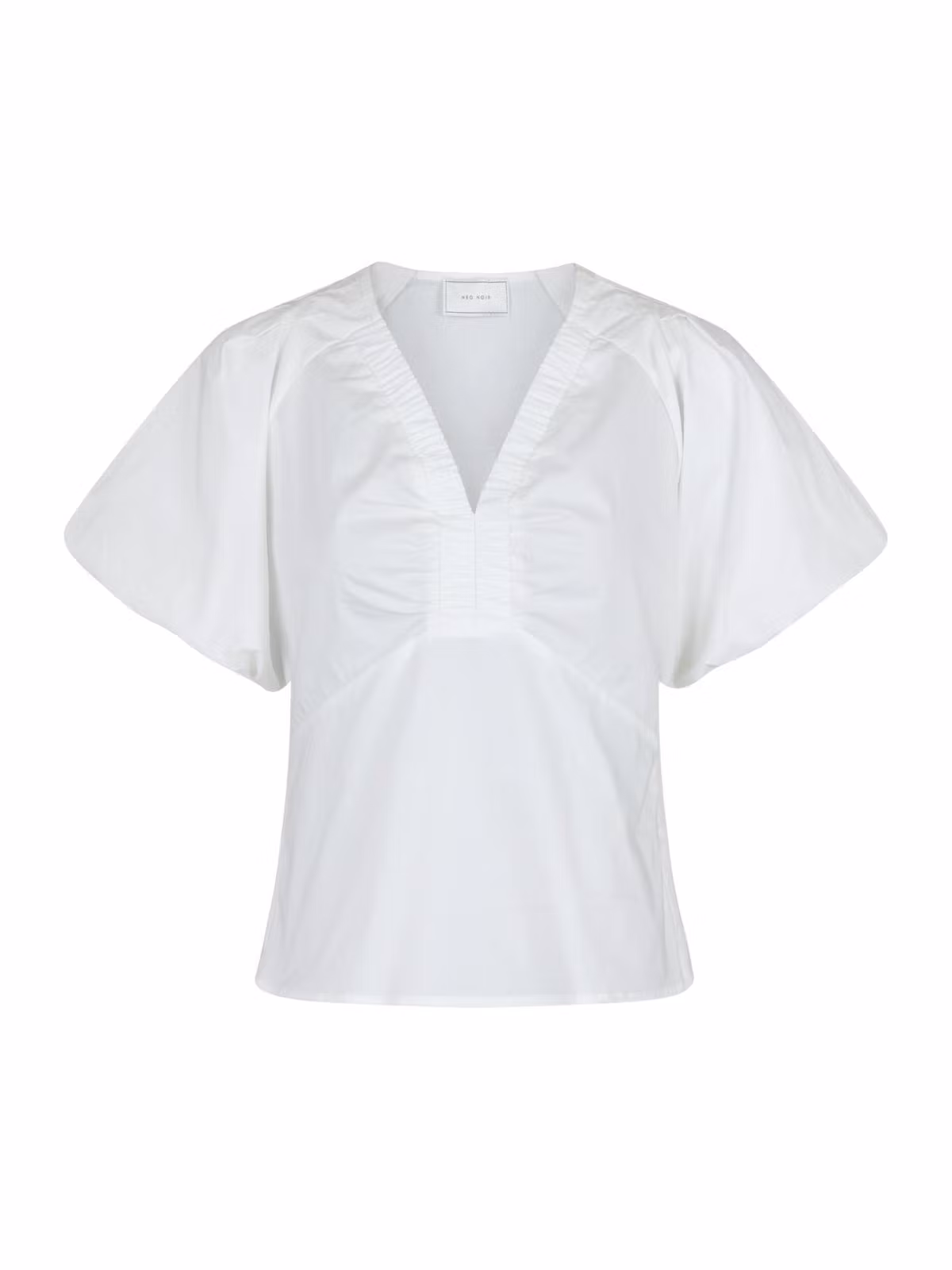 Neo Noir - Irina Poplin Blouse (White)