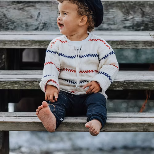 EmmaMalena - Kids Käringötröja Stickad (Offwhite)