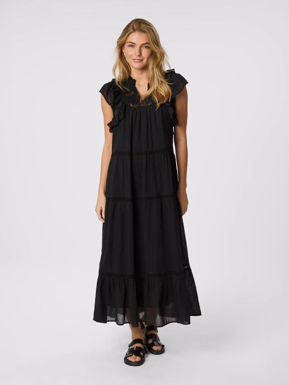 Neo Noir - Ankita S Voile Dress (Black)