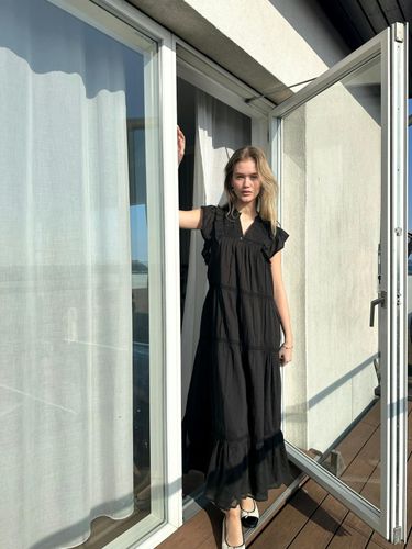 Neo Noir - Ankita S Voile Dress (Black)