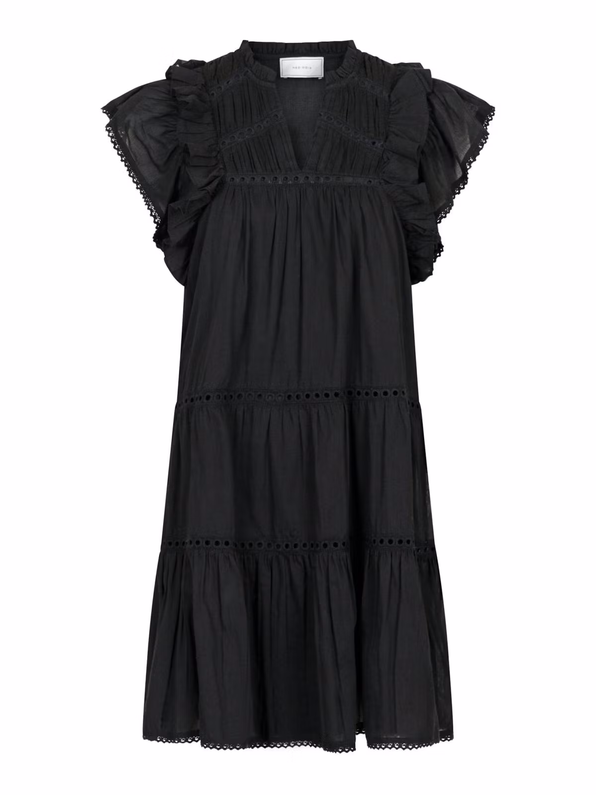 Neo Noir - Jamma S Voile Dress (Black)