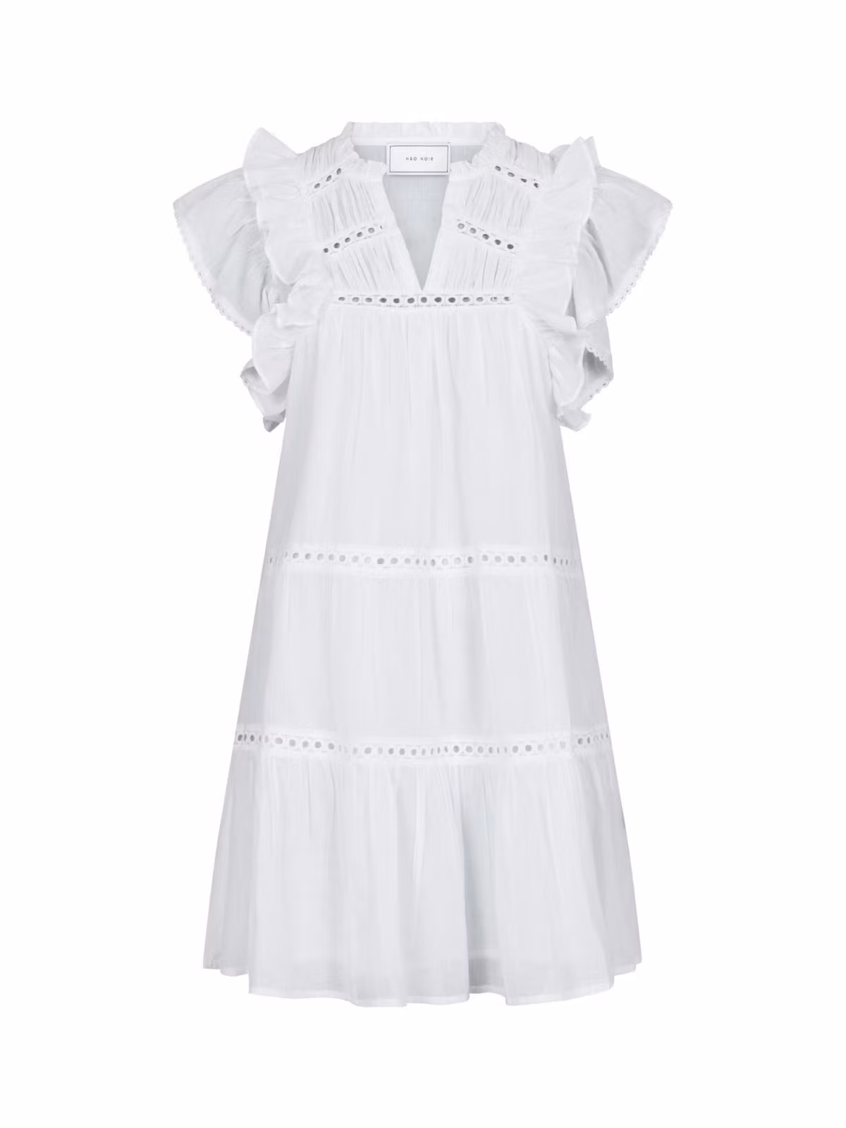Neo Noir - Jamma S Voile Dress (White)