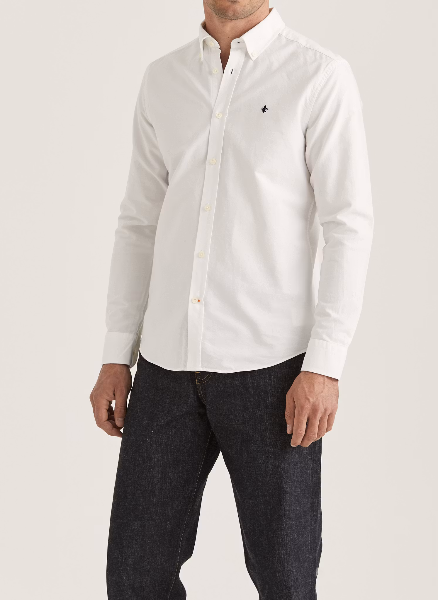 Morris - Oxford Buttom Down Shirt (White)