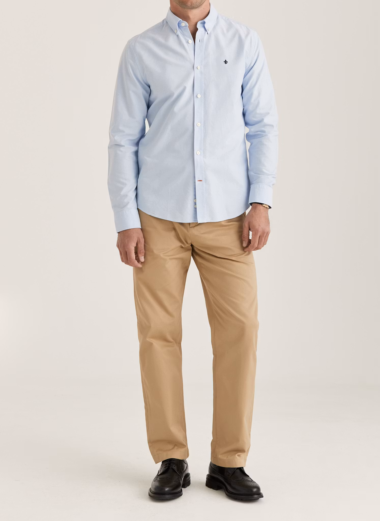Morris - Oxford Buttom Down Shirt (Light Blue)