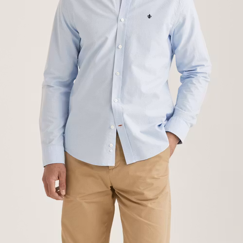 Morris - Oxford Buttom Down Shirt (Light Blue)
