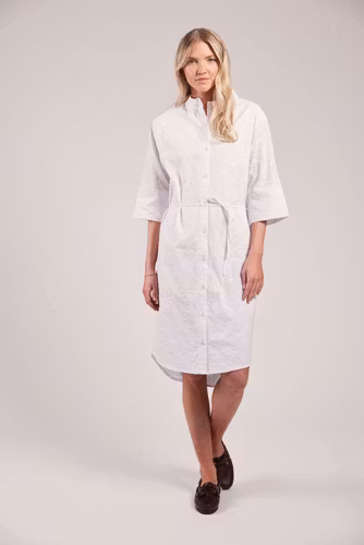 Sebago - Felicia Broderie Anglaise Dress (White)