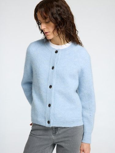 Selected Femme - SLFLULU LS KNIT SHORT CARDIGAN NOOS (Cashmere Blue)