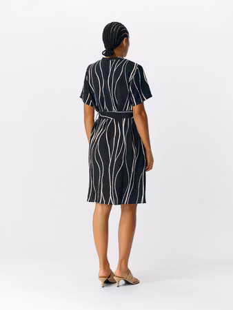 Object - OBJJACIRA S/S SHIRT DRESS (Black)