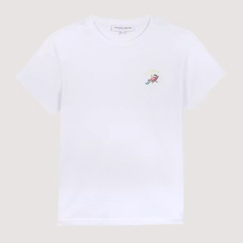 Maison Labiche - Popincourt T-Shirt Beach Frog (White)