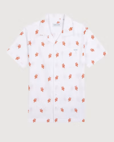 Maison Labiche - Germain Shirt Lobster (White)