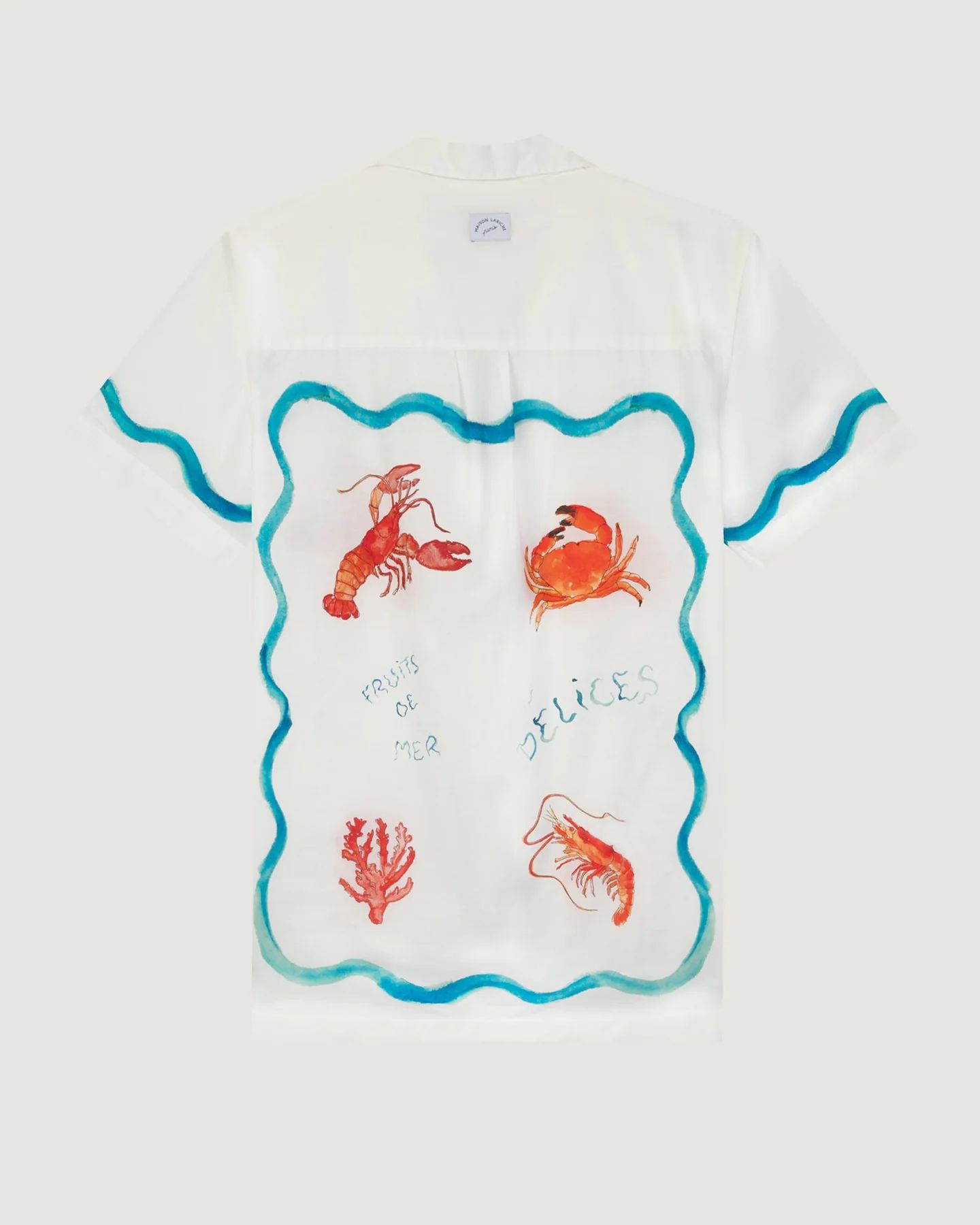 Maison Labiche - Morney Shirt Seafood (White)