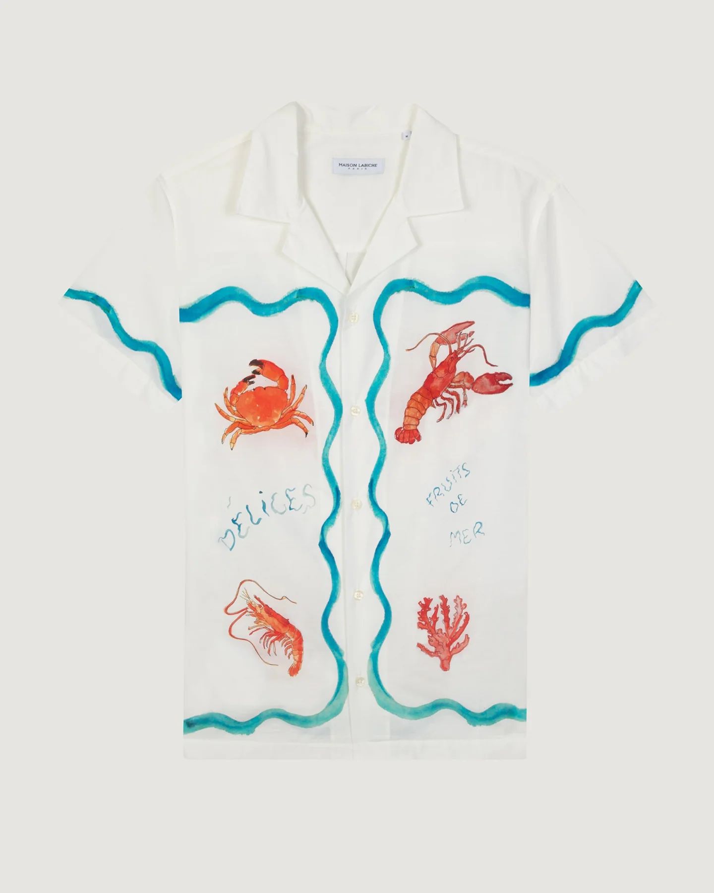 Maison Labiche - Morney Shirt Seafood (White)