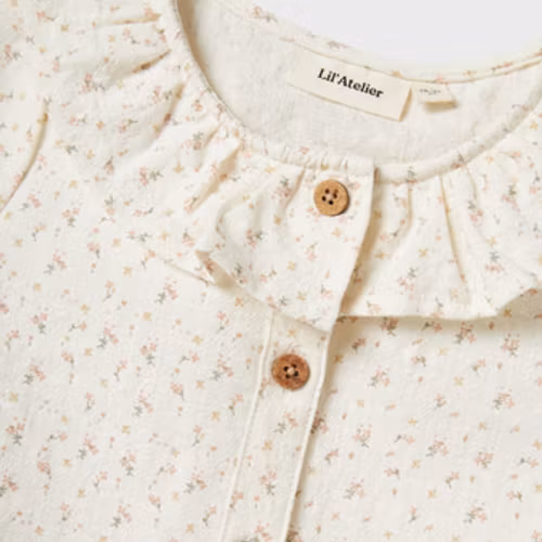 Lil' Atelier - NMFHAILEY SS LOOSE SHIRT (Coco Milk)