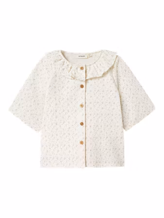 Lil' Atelier - NMFHAILEY SS LOOSE SHIRT (Coco Milk)