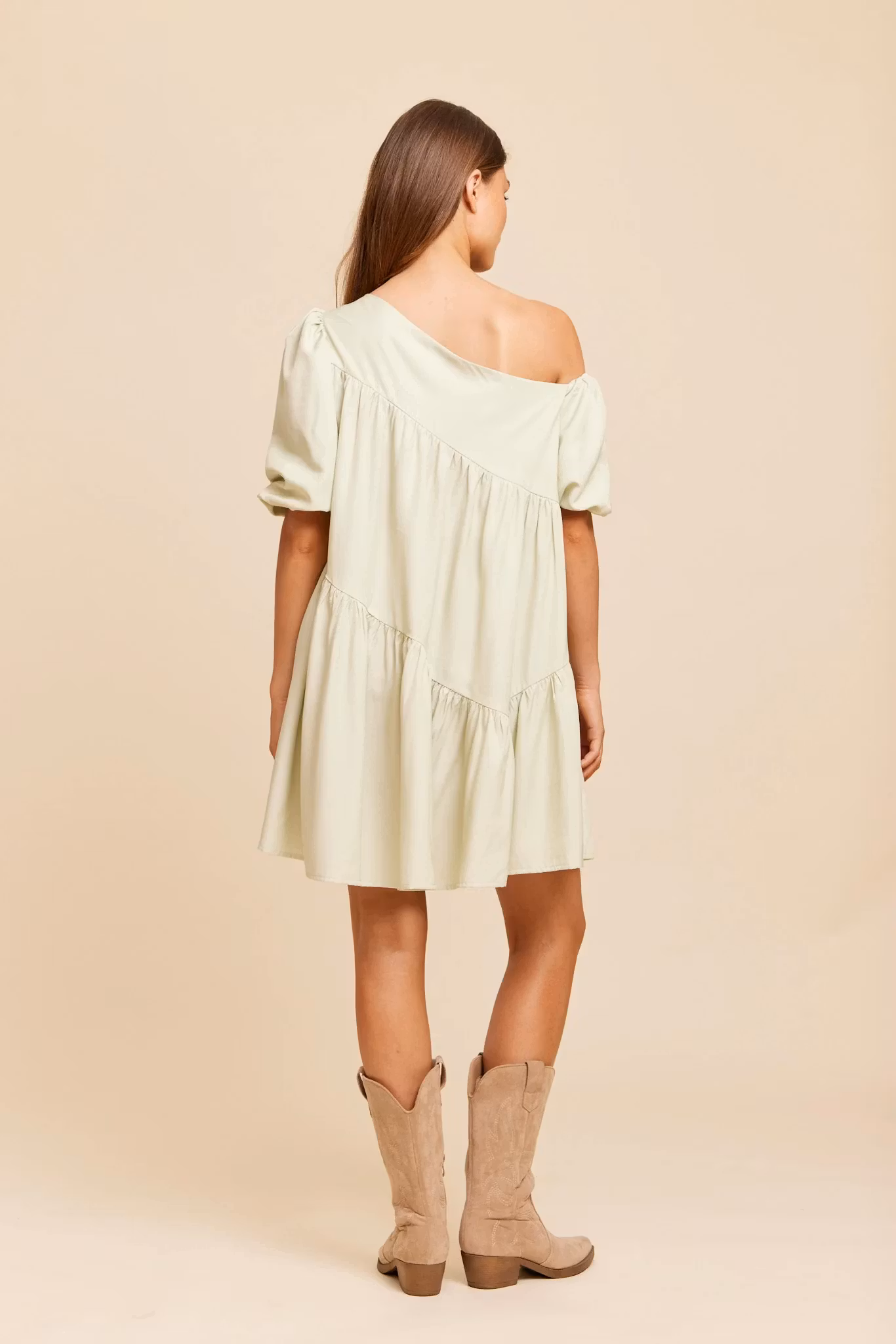 Rut & Circle - CARIN DRESS (Light Green)