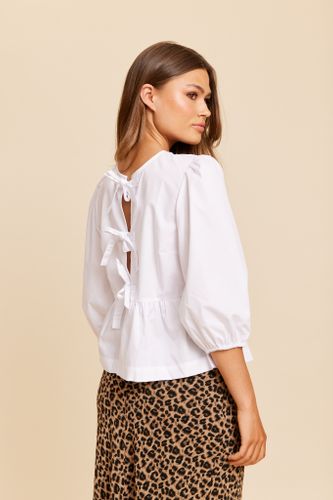 Rut & Circle - NICOLINA BLOUSE (White)