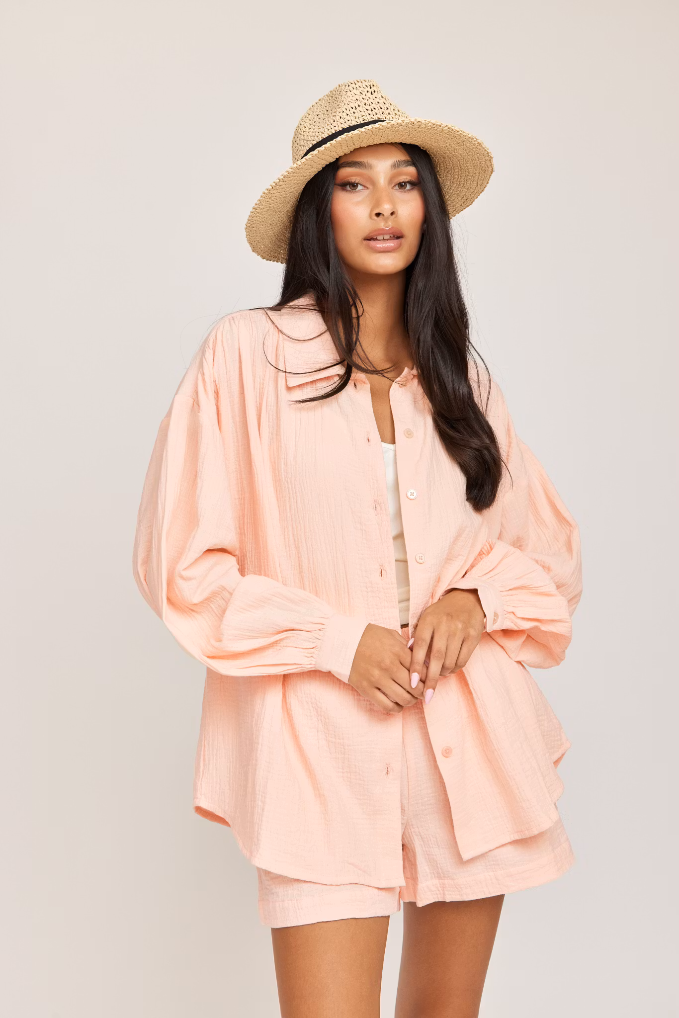 Rut & Circle - REBECKA SHIRT (Apricot)