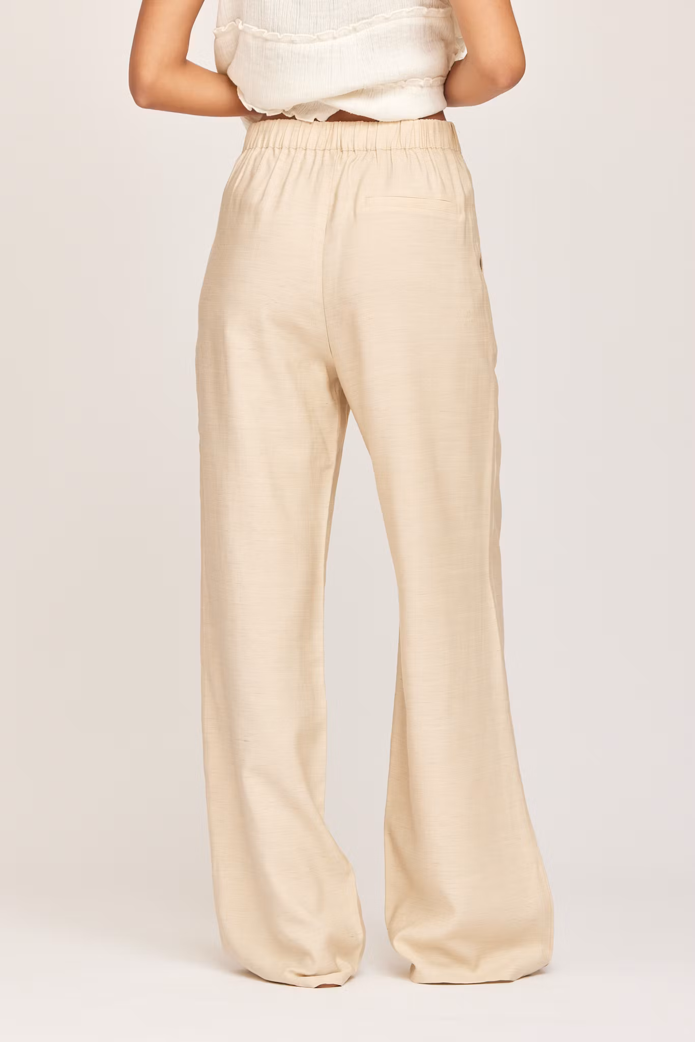Rut & Circle - AMELIE LINEN PANT (Beige)