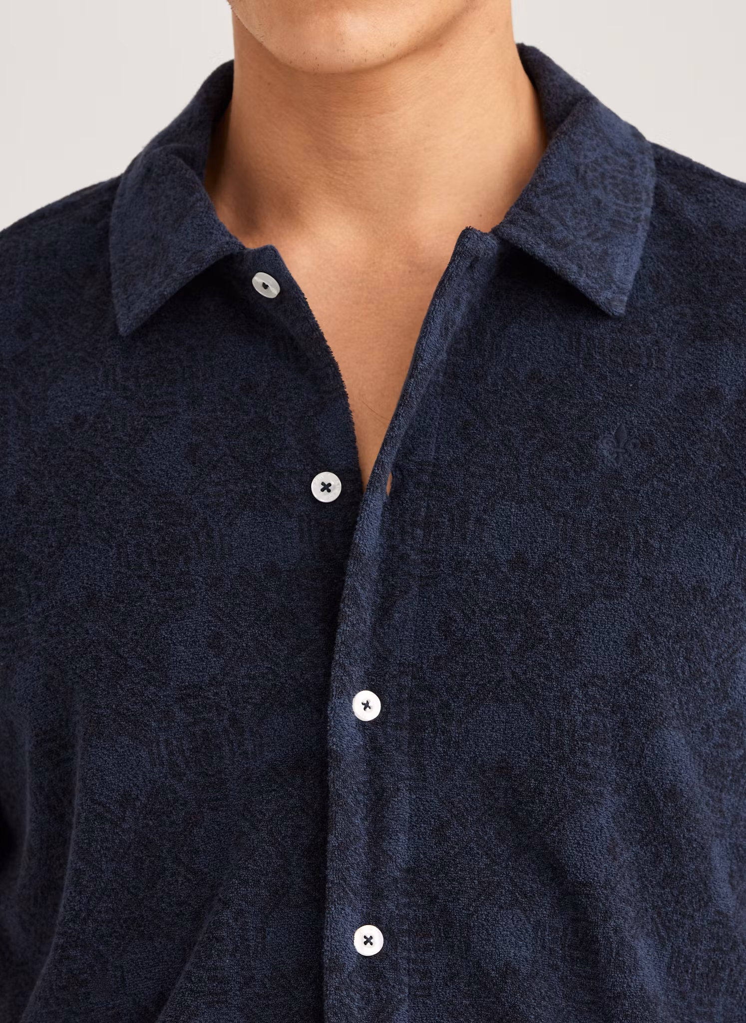 Morris - Shelby Terry Shirt (Navy)