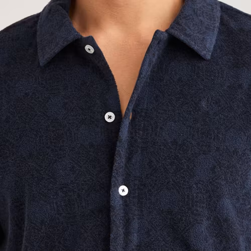 Morris - Shelby Terry Shirt (Navy)
