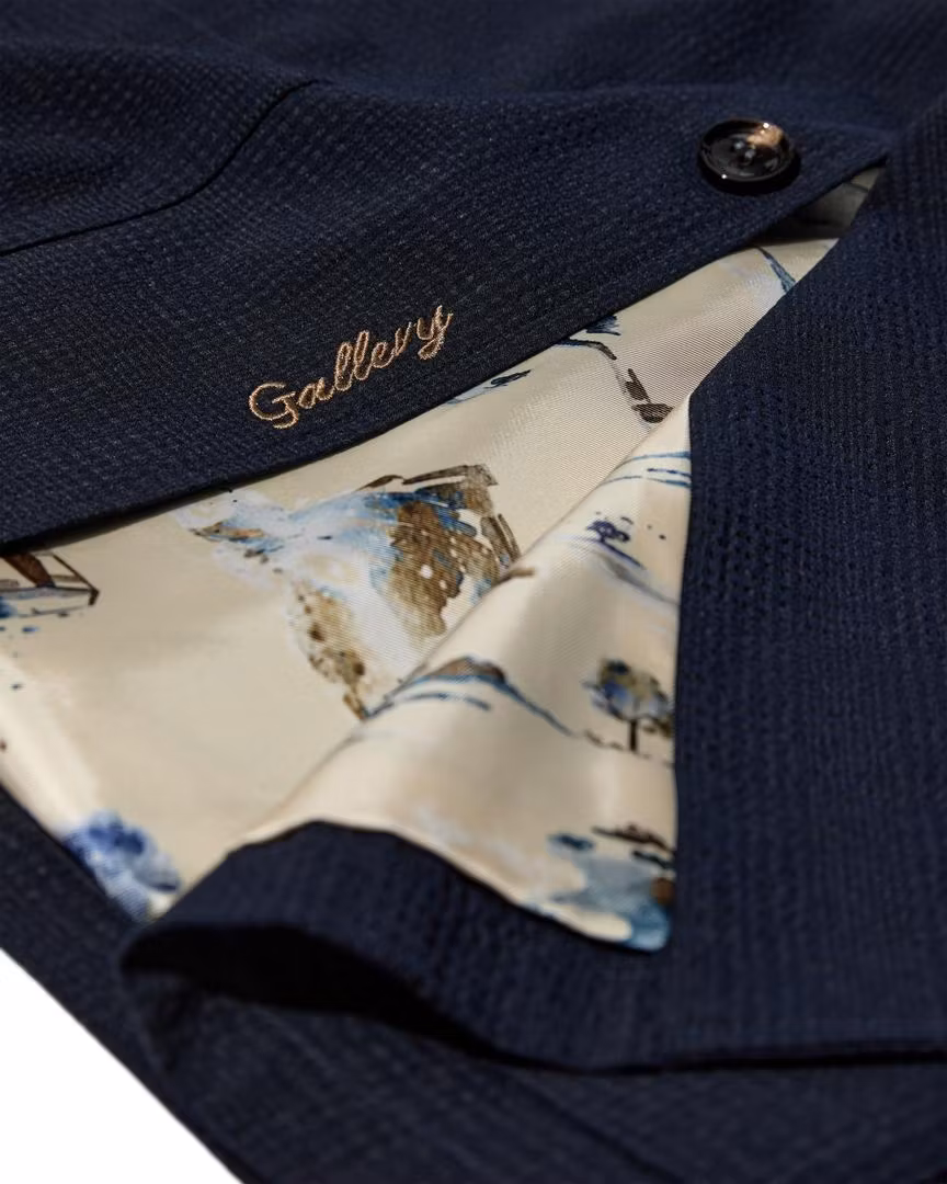 Mos Mosh Gallery - MMGConor Seer Check Jacket (Navy)