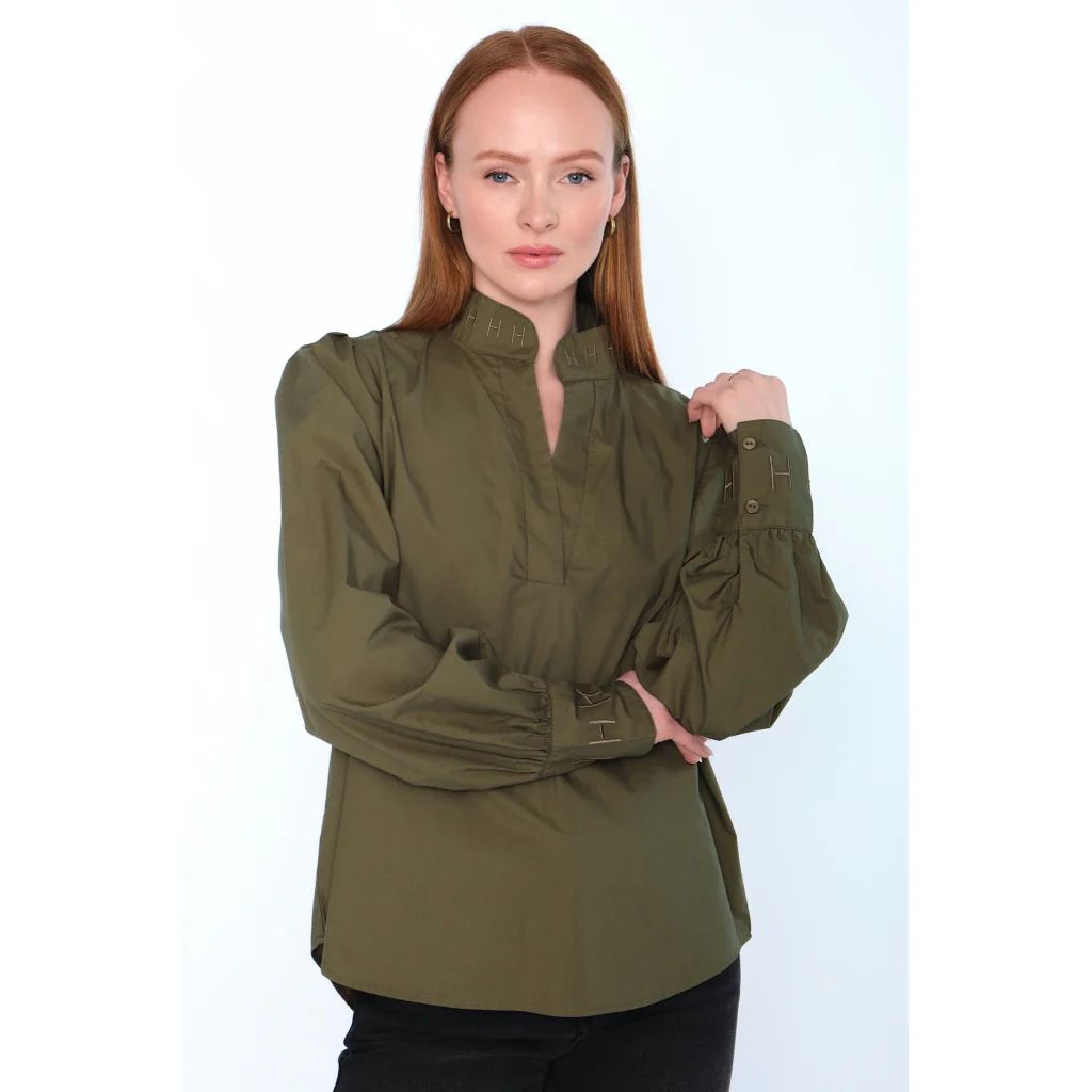 Hést - MIE Blouse (Winter Moss)