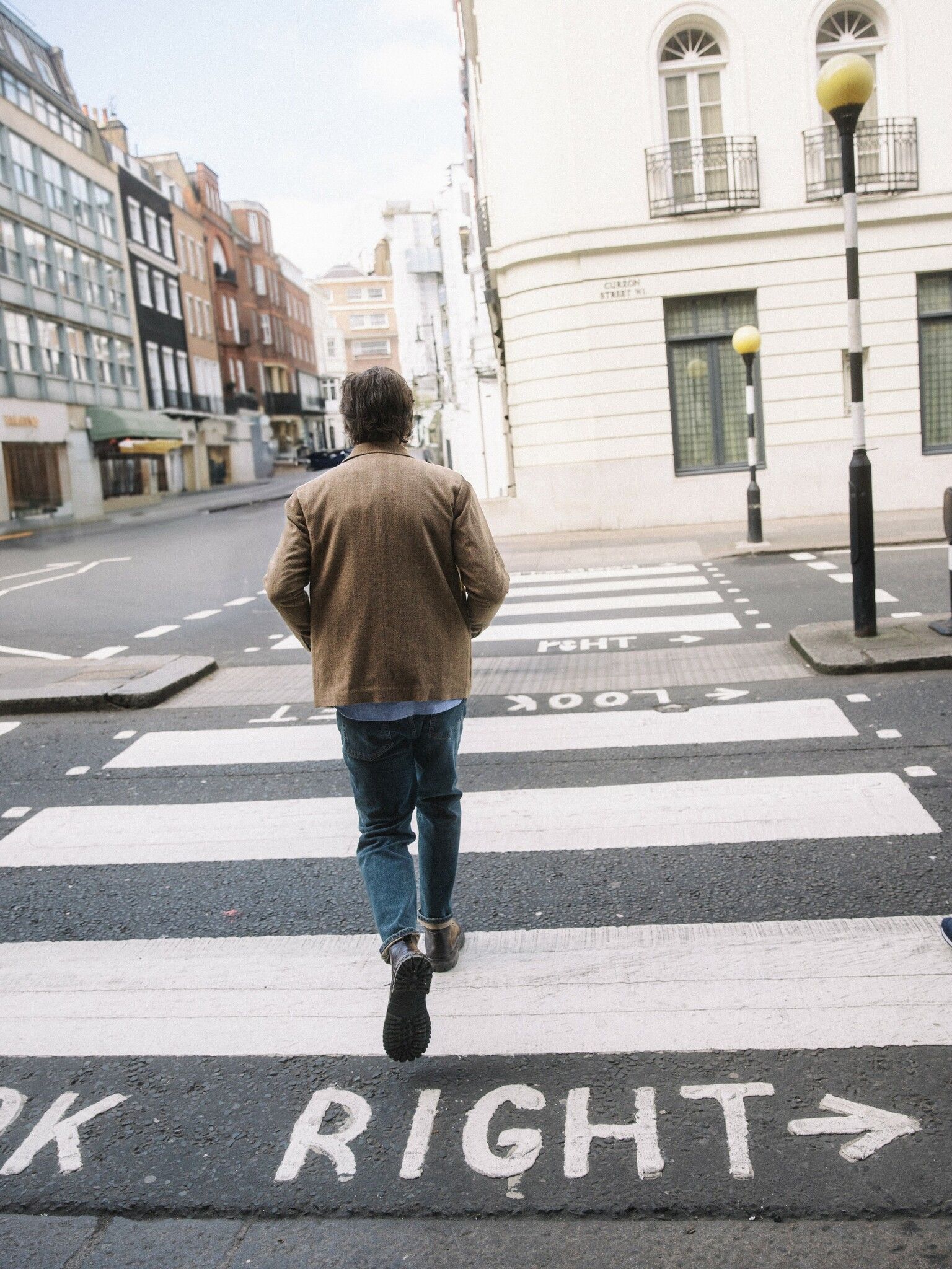 Mos Mosh Gallery - MMGConor Herringbone Jacket (Ermine)