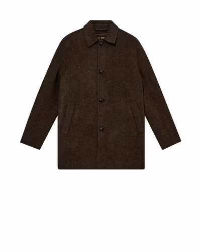 Mos Mosh Gallery - MMGBarkley Wool Coat (Slate Black )