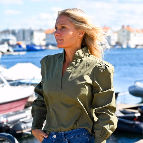 Hést - MIE Blouse (Winter Moss)