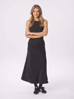 Neo Noir - Bovary Skirt (Black)