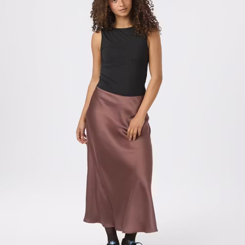 Neo Noir - Bovary Skirt (Dk Rose)