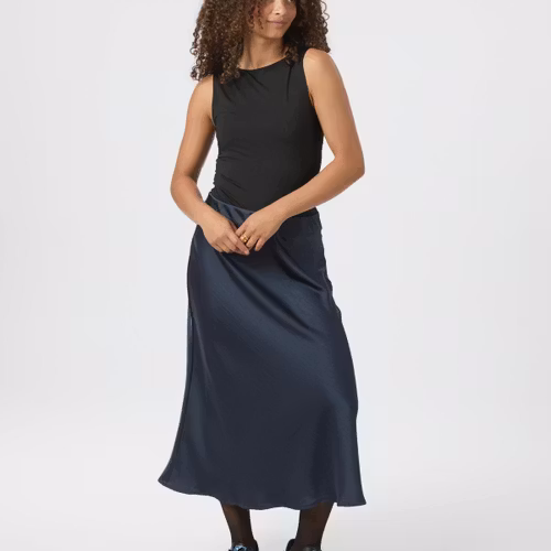 Neo Noir - Bovary Skirt (Midnight Blue)