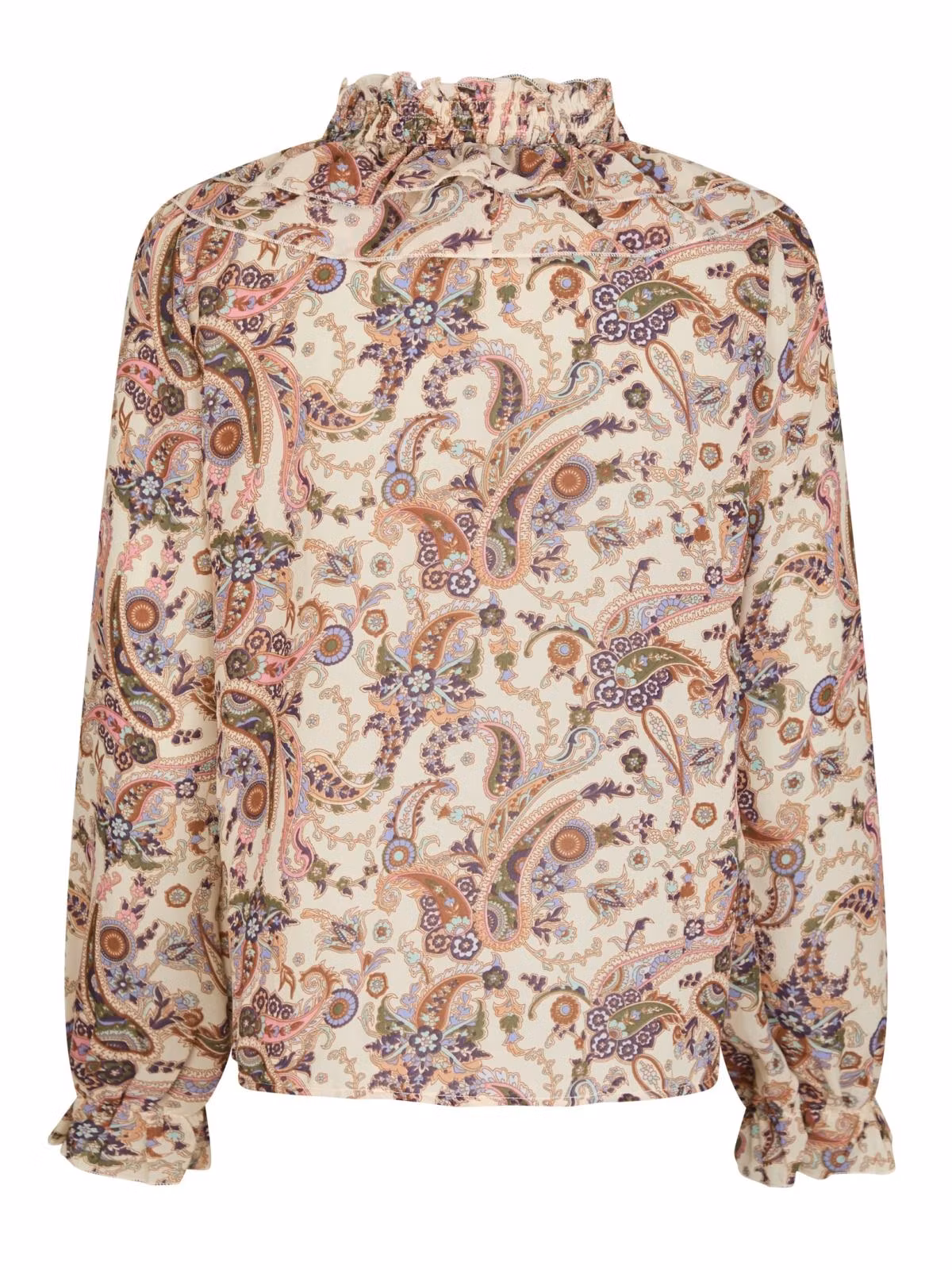 Neo Noir - Ivey Art Paisely Blouse (Creme)