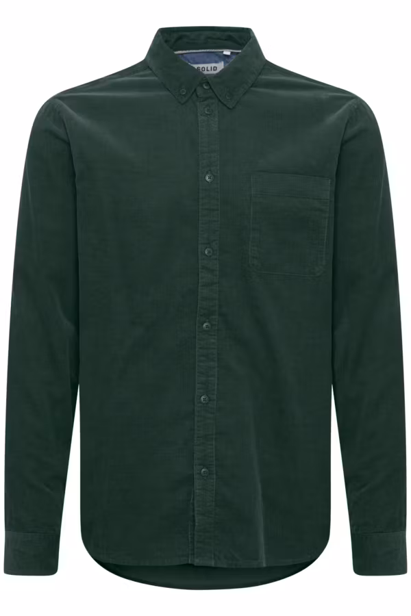 !Solid - SDJUAN LS CORDUROY (Pineneedle)