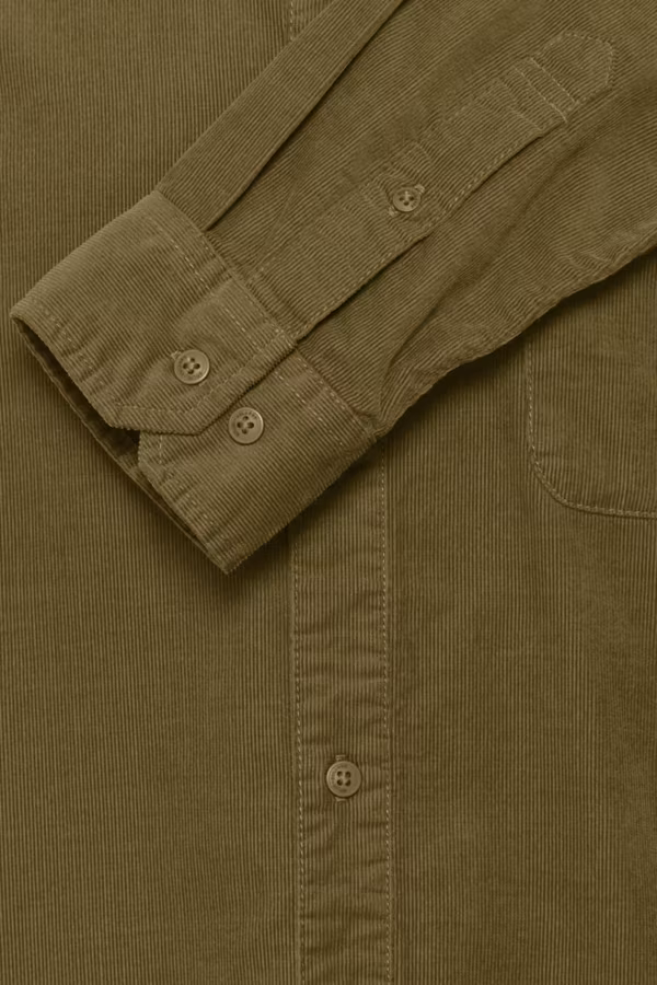 !Solid - SDJUAN LS CORDUROY (Ivy Green)