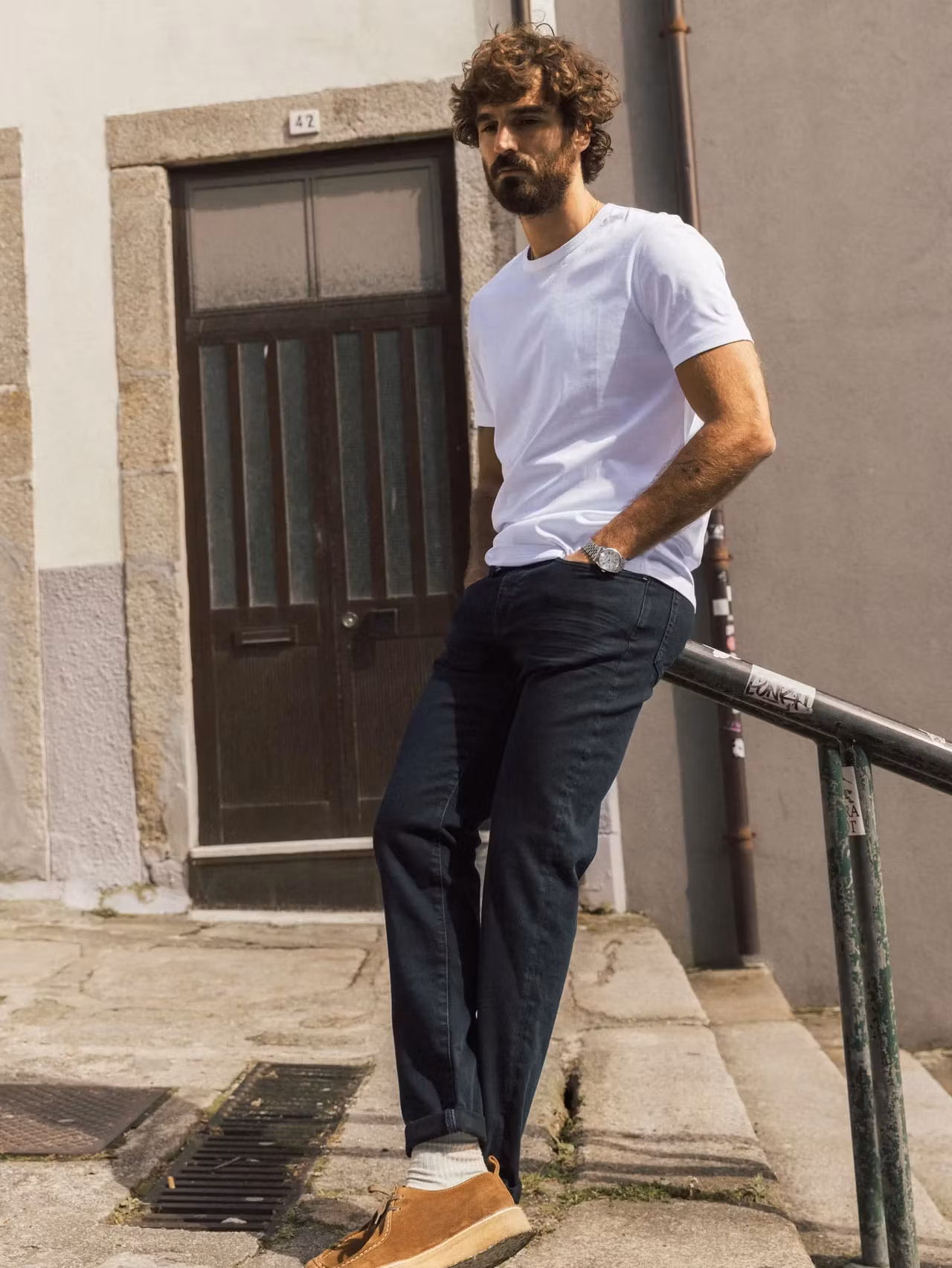 Mos Mosh Gallery - MMGAndy Blue Black Jeans (Blue Black Denim)