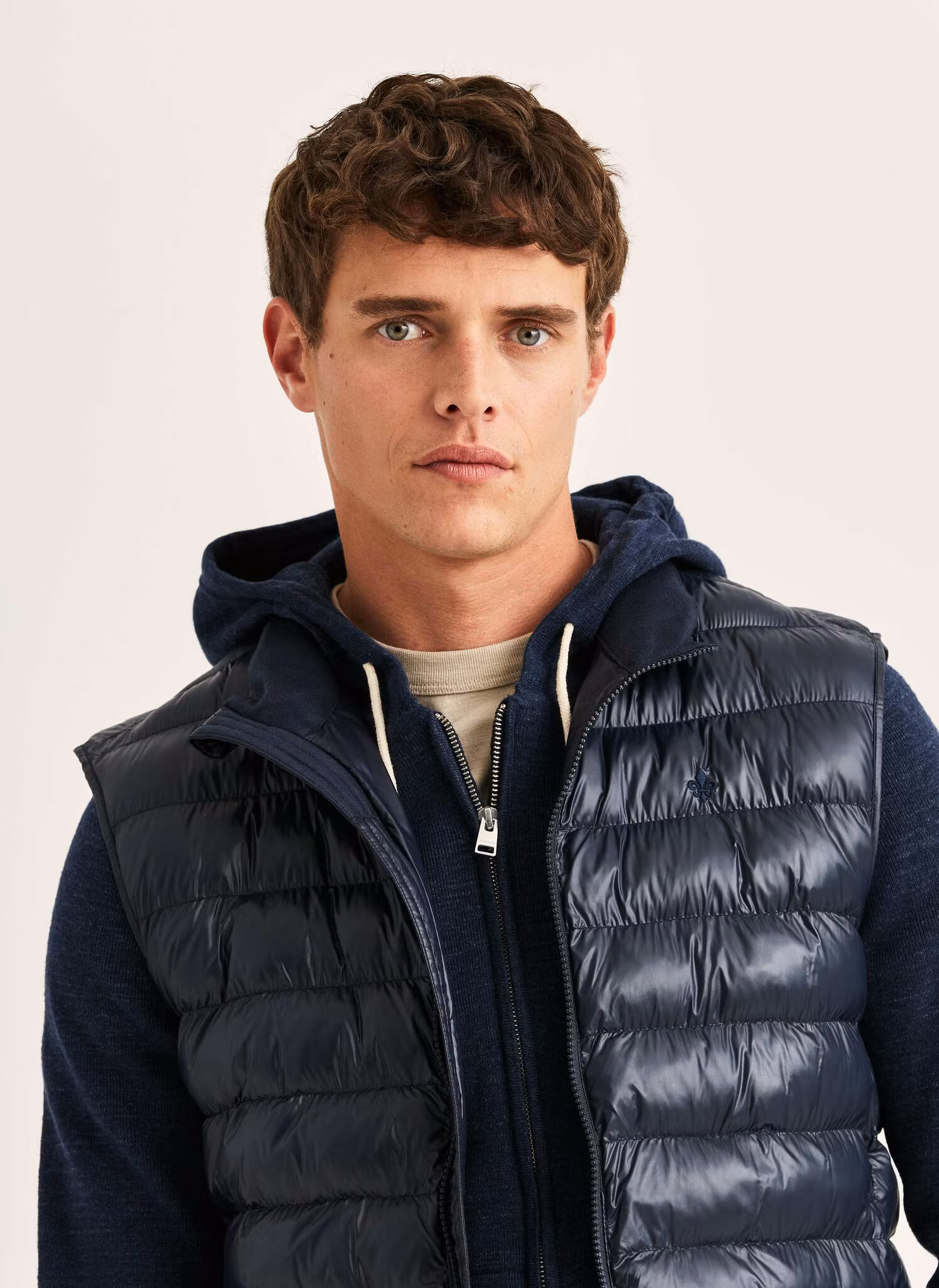 Morris - Norfolk Liner Vest (Navy)