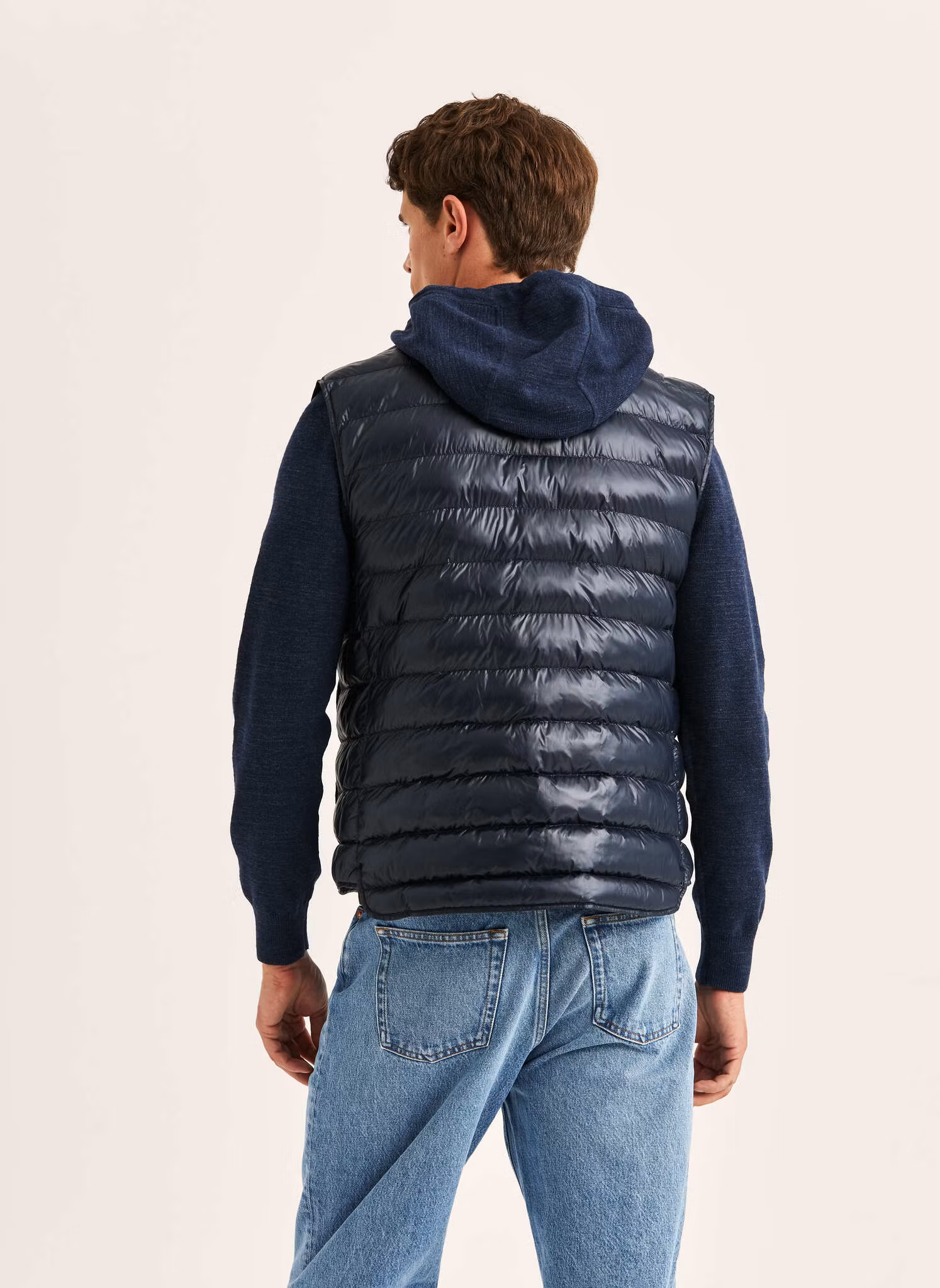 Morris - Norfolk Liner Vest (Navy)