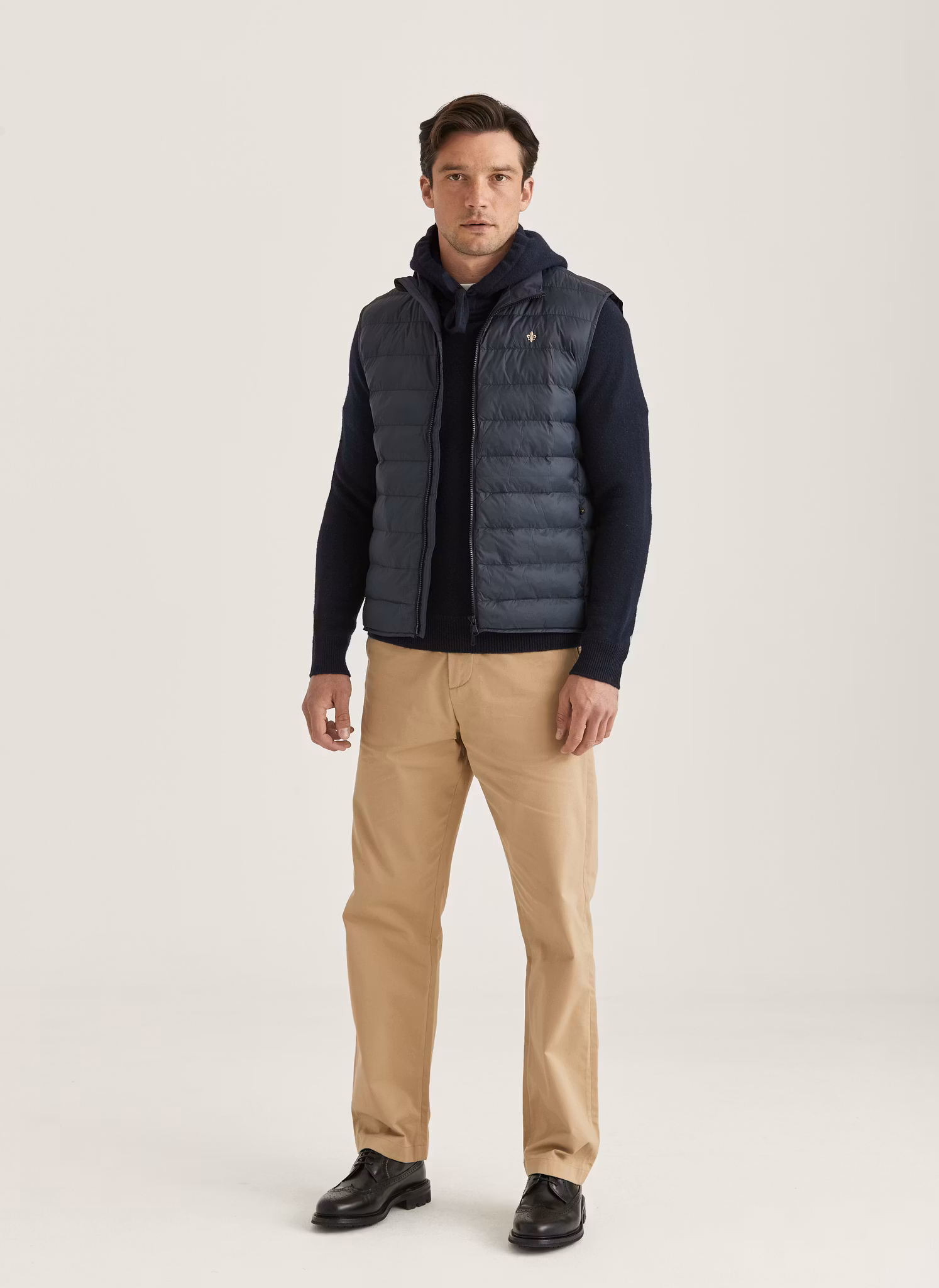 Morris - Norfolk Liner Vest (Blue)