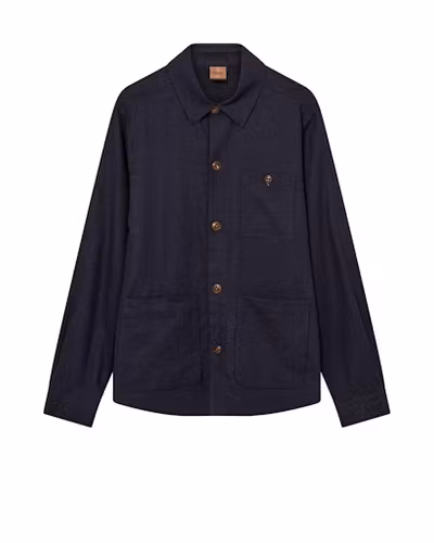 Mos Mosh Gallery - MMGMavi Linen Jacket (Navy)