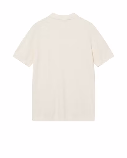Mos Mosh Gallery - MMGKyle Bouclé SS Polo (Ecru)