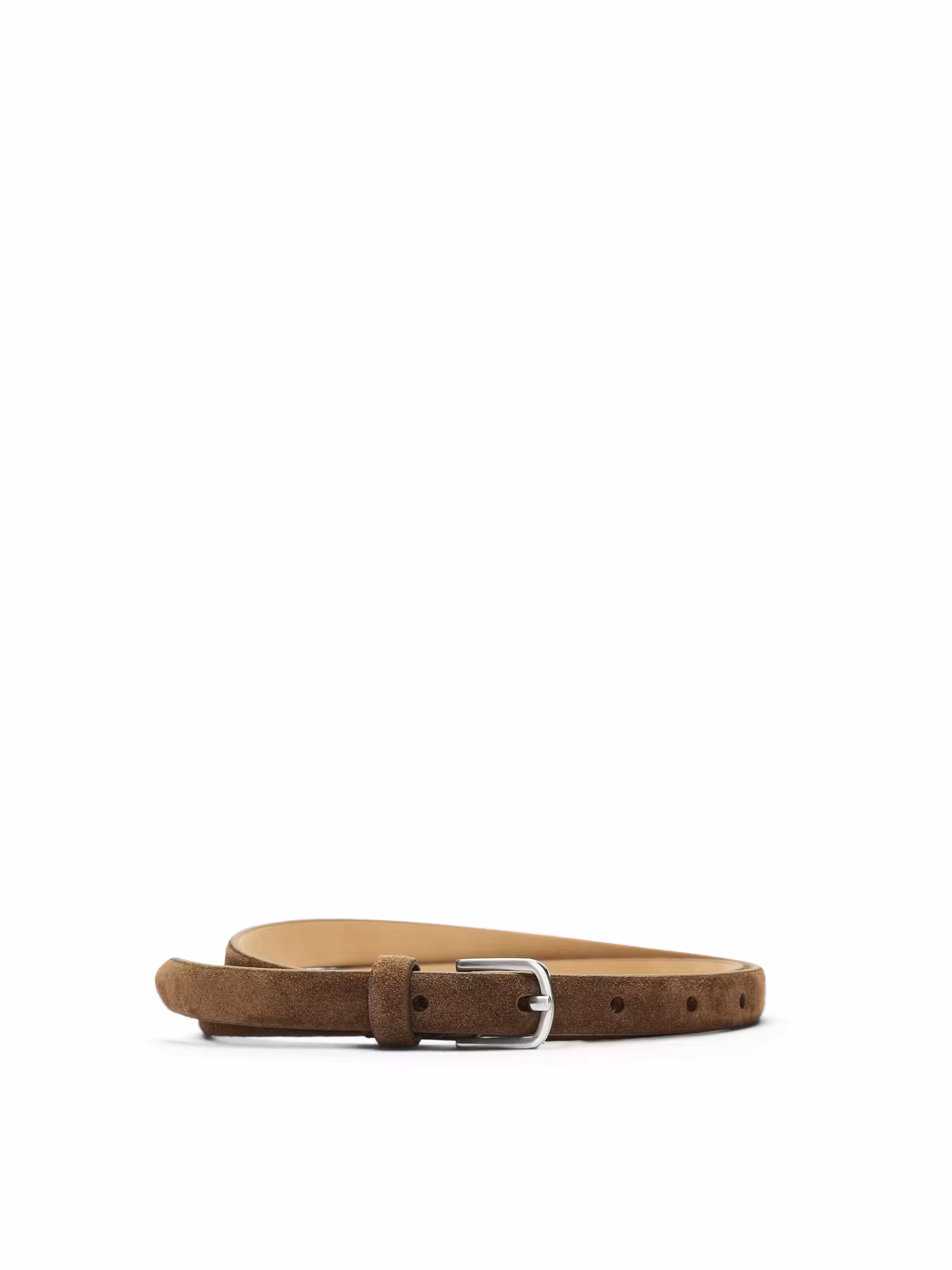 Selected Femme - SLWIONA SLIM SUEDE BELT (Brown)