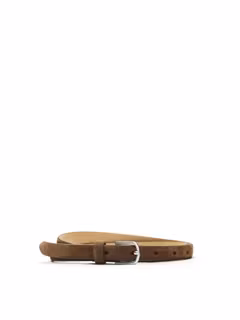 Selected Femme - SLWIONA SLIM SUEDE BELT (Brown)