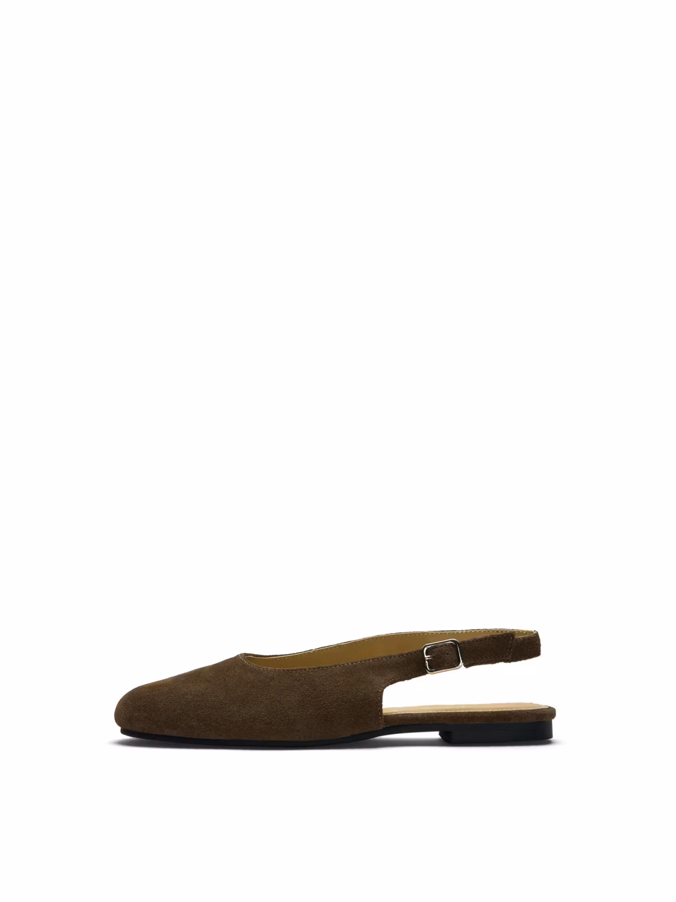 Selected Femme - SLFCHARLOTTE SUEDE BALLERINA (Brown)