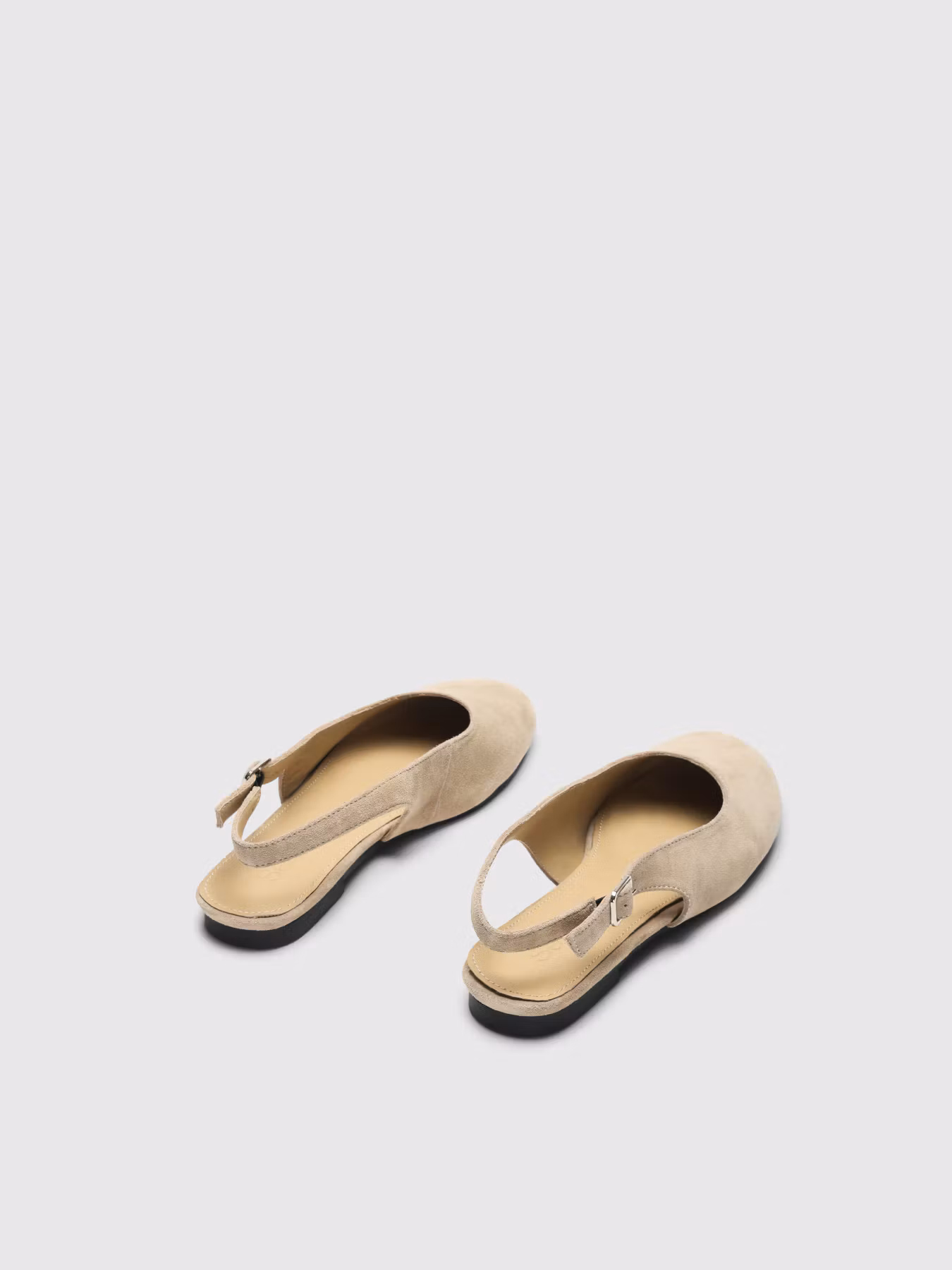 Selected Femme - SLFCHARLOTTE SUEDE BALLERINA (White)