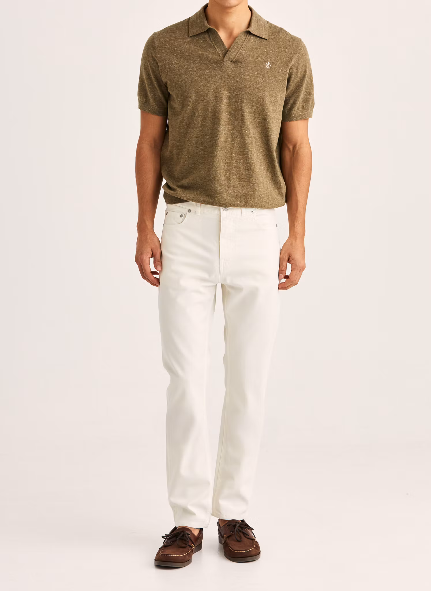 Morris - James Canvas Summer Wash 5 Pocket (Off white)